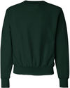 An image of a Custom Champion Adult Reverse Weave Fleece Crew in Dark Green!
