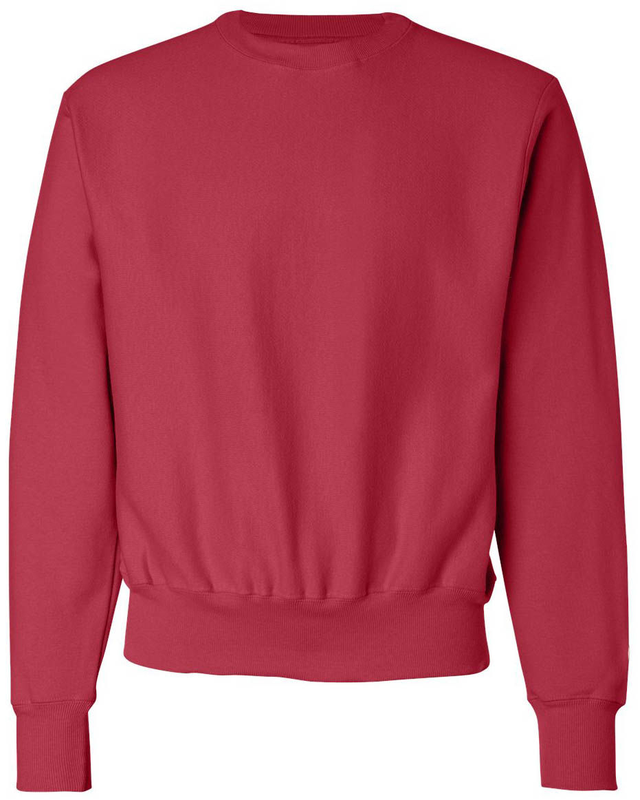 Champion Adult Reverse Weave Fleece Crew in Scarlet
