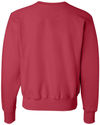 An image of a Custom Champion Adult Reverse Weave Fleece Crew in Scarlet!