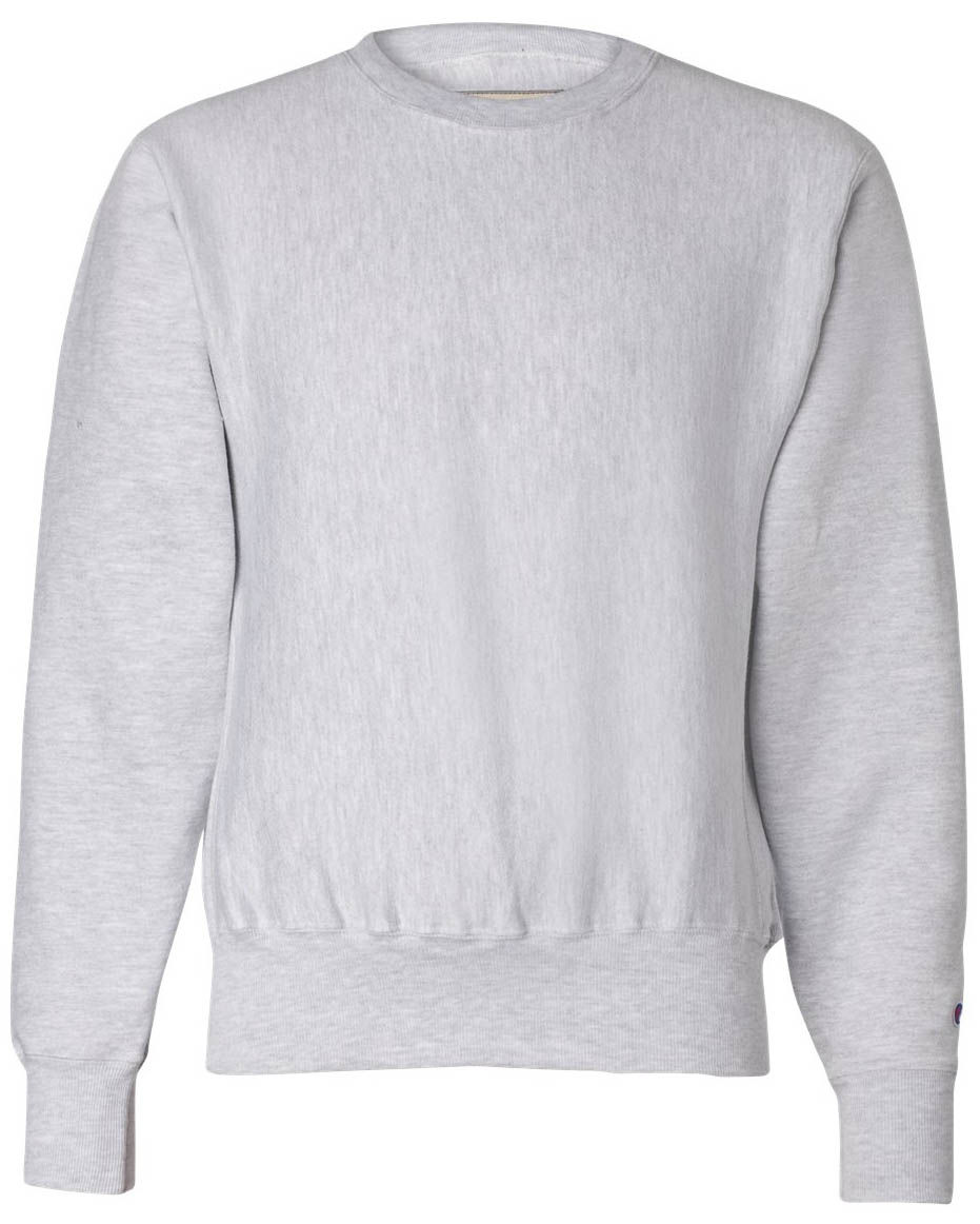 Champion Adult Reverse Weave Fleece Crew in Silver Gray
