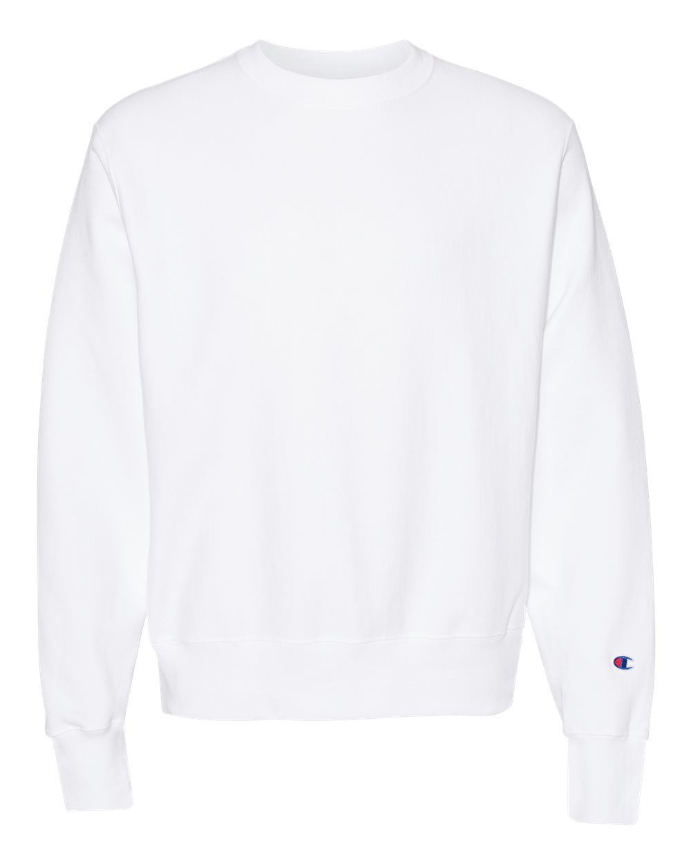 Champion Adult Reverse Weave Fleece Crew in White