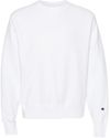 An image of a Custom Champion Adult Reverse Weave Fleece Crew in White!