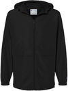 An image of a Custom Champion Full Zip Anorak Jacket in Black!