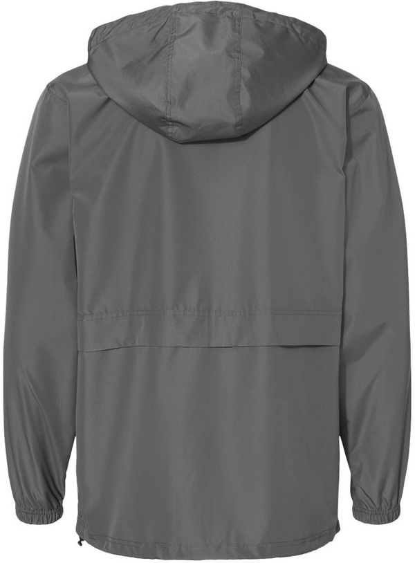 An image of a Custom Champion Full Zip Anorak Jacket in Graphite!