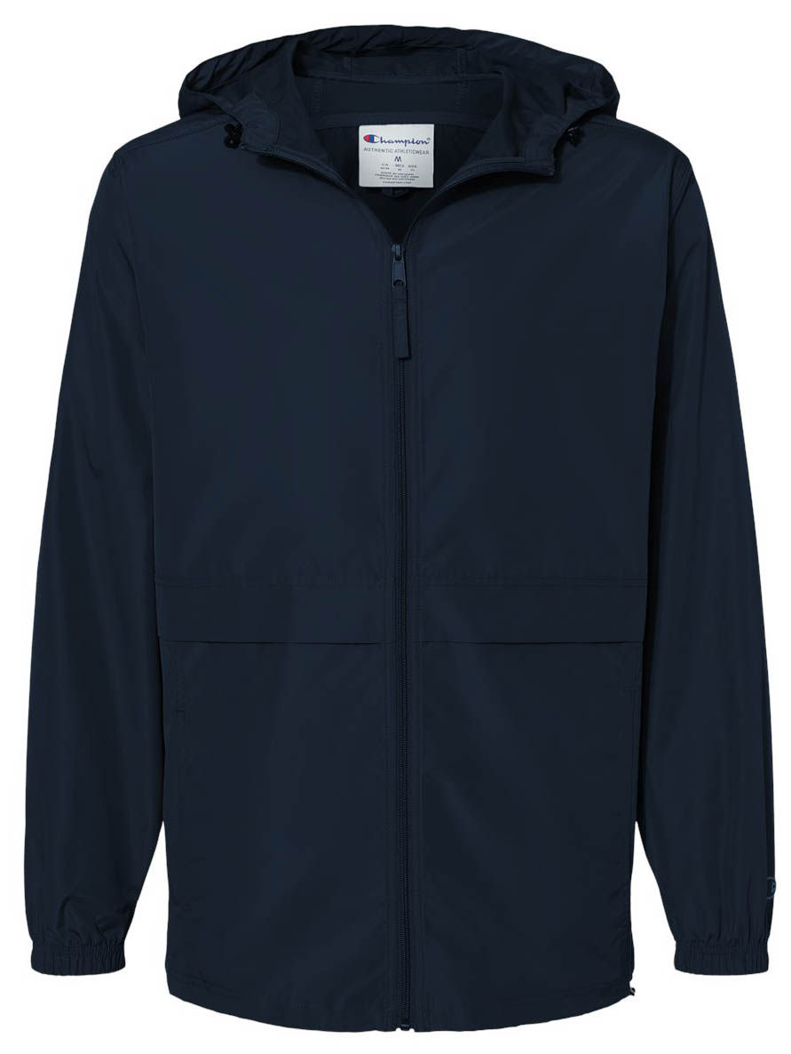 Champion Full Zip Anorak Jacket in Navy