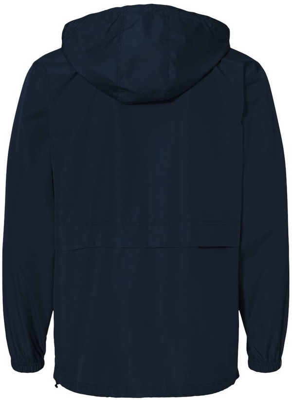 An image of a Custom Champion Full Zip Anorak Jacket in Navy!