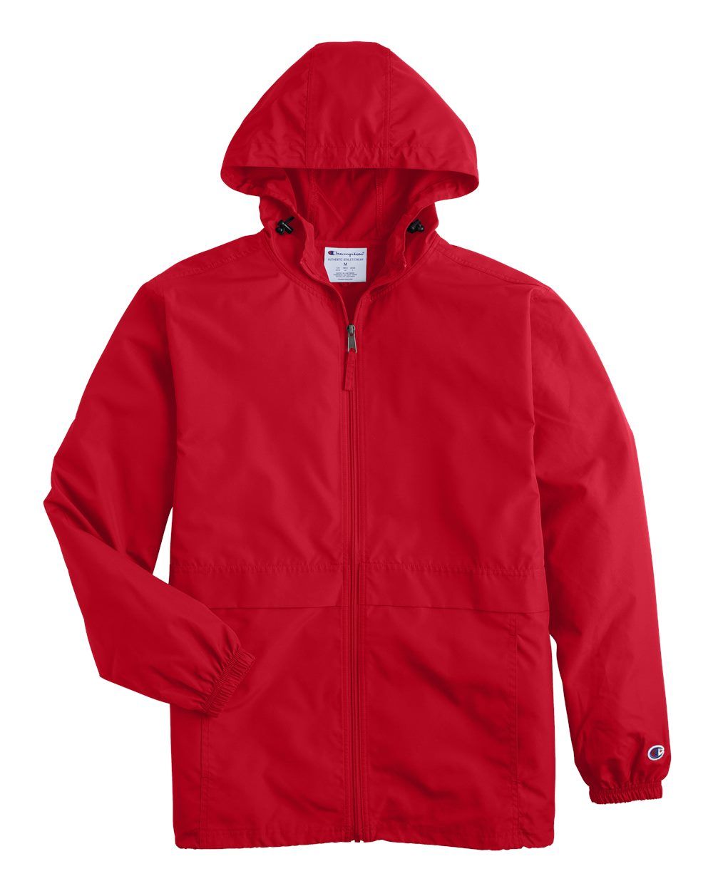 Champion Full Zip Anorak Jacket in Scarlet