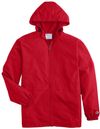 Am image of a Custom Champion Full Zip Anorak Jacket in Scarlet!