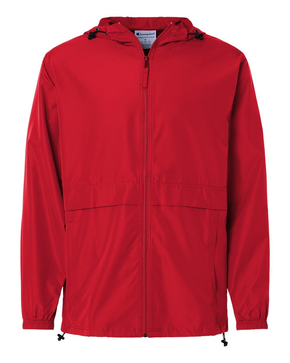 Champion Full Zip Anorak Jacket in Scarlet