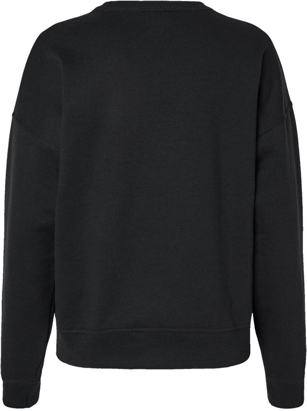 An image of a Custom Champion Ladies' PowerBlend Sweatshirt in Black!