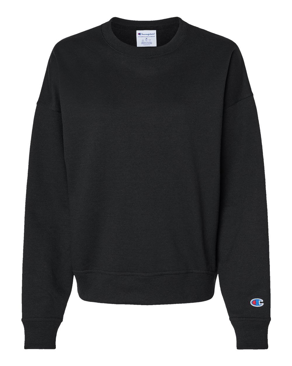 Champion Ladies' PowerBlend Sweatshirt in Black