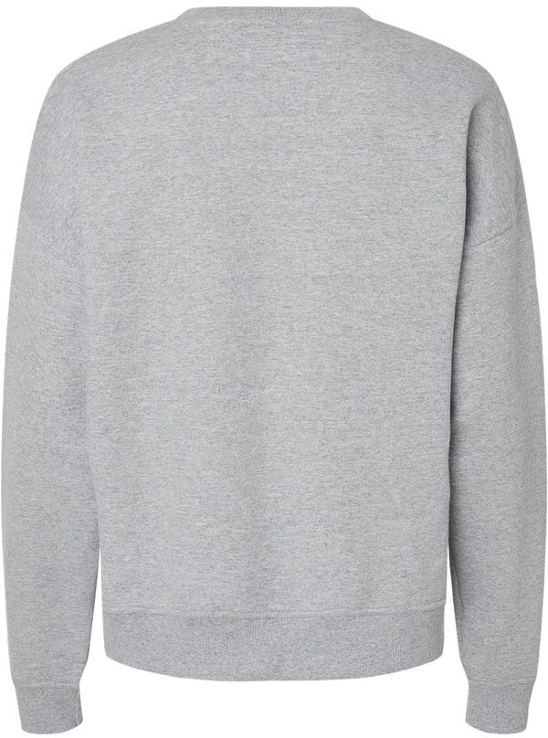 An image of a Custom Champion Ladies' PowerBlend Sweatshirt in Light Steel!