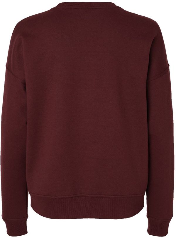 An image of a Custom Champion Ladies' PowerBlend Sweatshirt in Maroon!