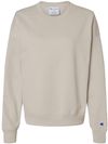 An image of a Custom Champion Ladies' PowerBlend Sweatshirt in Sand!
