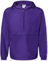 An image of a Custom Champion Packable Anorak Jacket in Purple!