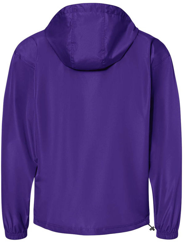 An image of a Custom Champion Packable Anorak Jacket in Purple!