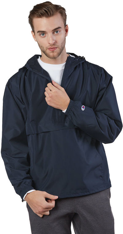 An image of a Custom Champion Packable Anorak Jacket!