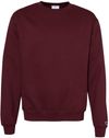 An image of a Custom Champion Powerblend® Crewneck Sweatshirt in Maroon!
