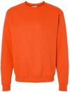 An image of a Custom Champion Powerblend® Crewneck Sweatshirt in Orange!