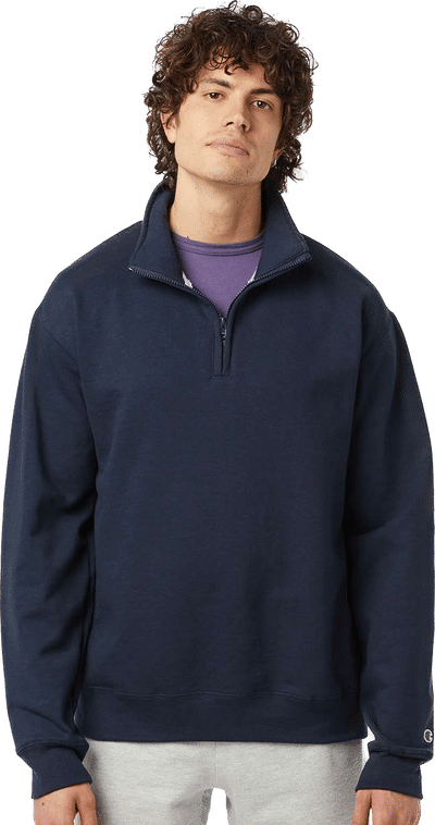 Champion sweater custom quarter new arrivals