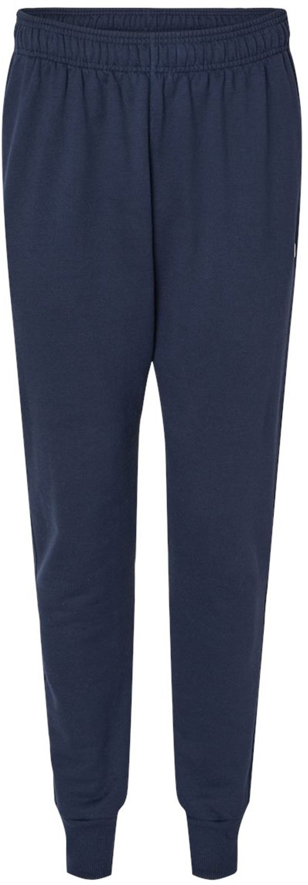 An image of a Custom Champion Unisex PowerBlend Fleece Jogger in Navy!