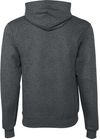 Am image of a Custom Champion Youth Powerblend Pullover Hooded Sweatshirt in Navy!