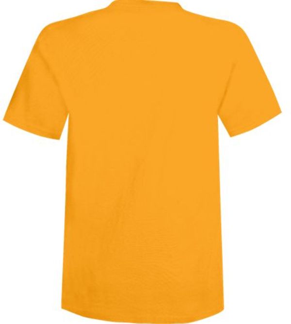 An image of a Custom Champion Youth Short sleeve Cotton Tee in Gold!