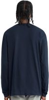 Am image of a Custom C'est Essential Long Sleeve Shirt in Navy Marine!
