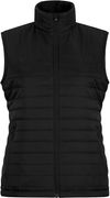 An image of a Custom CH Essential Go To Puffy Ladies Vest in Black!