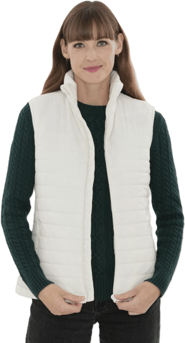 An image of a Custom CH Essential Go To Puffy Ladies Vest!