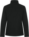 An image of a Custom Coal Harbour Essential Water Repellent Soft Shell Ladies Jacket in Black!