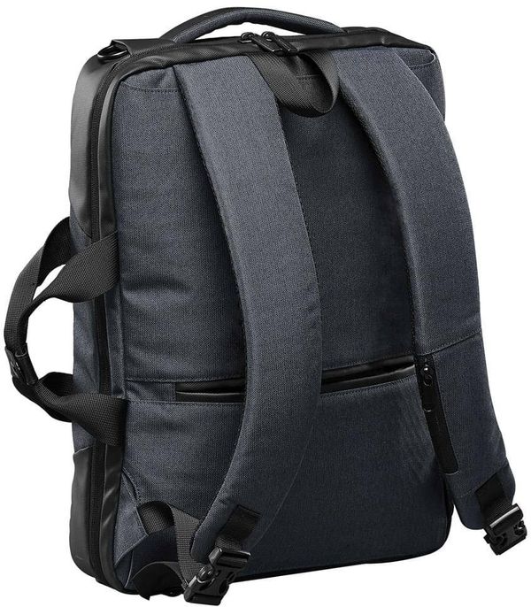 Am image of a Custom Stormtech Road Warrior Computer Pack in Graphite/Black!