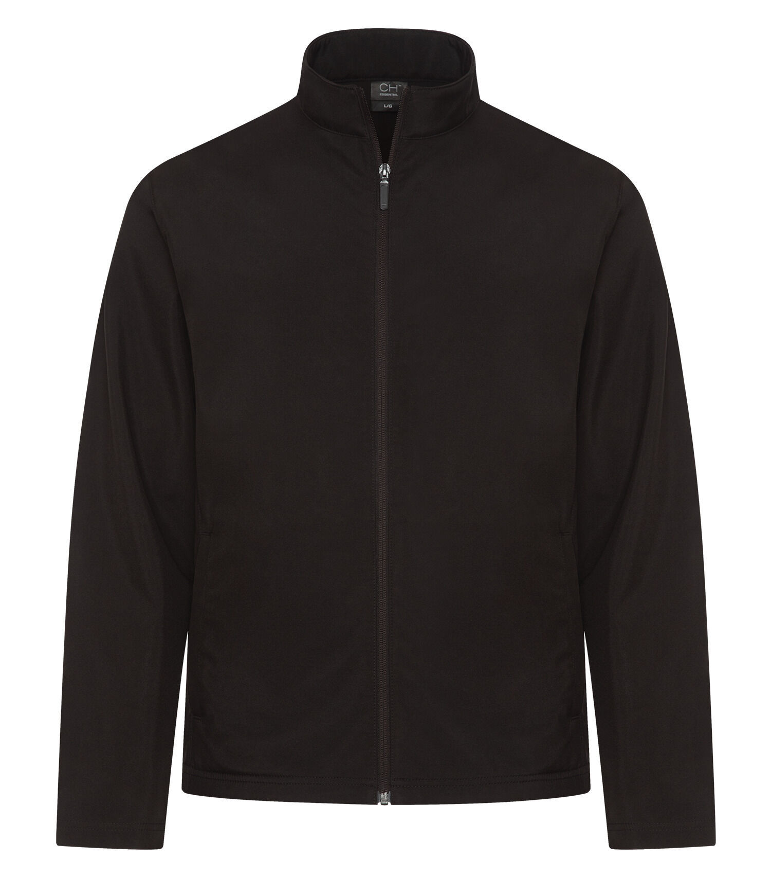 Coal Harbour Essential Water Repellent Soft Shell Jacket in Black