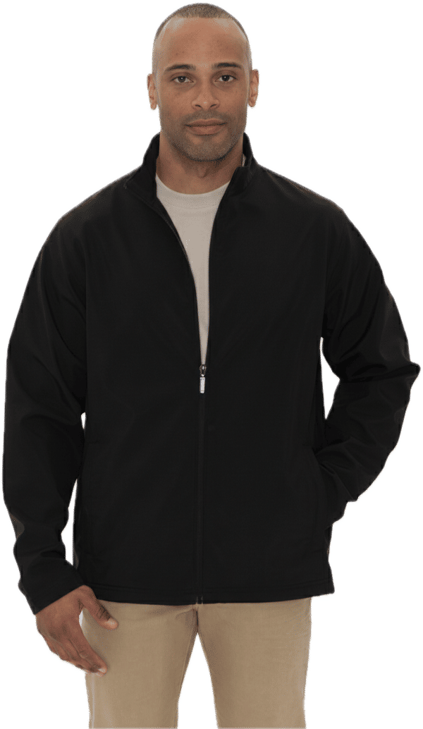 An image of a Custom Coal Harbour Essential Water Repellent Soft Shell Jacket!