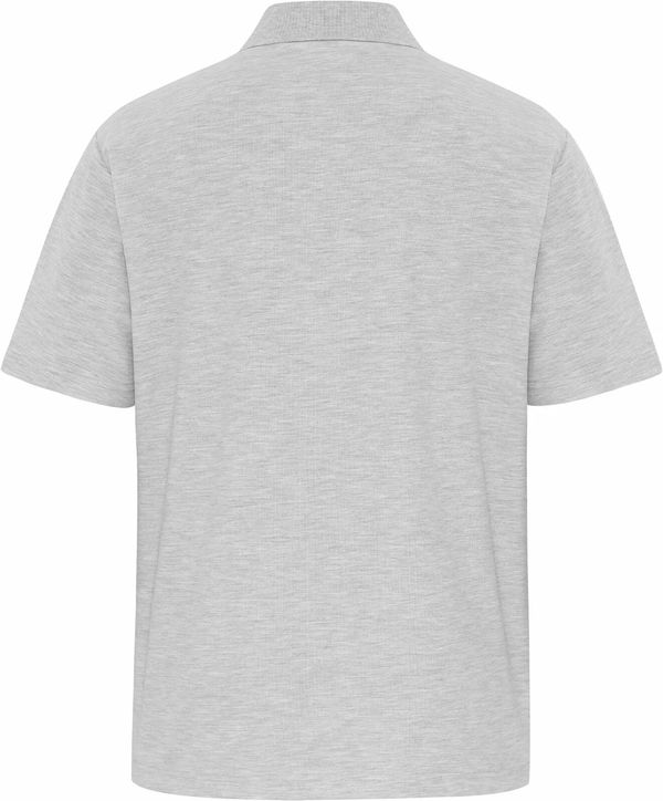 Am image of a Custom Coal Harbour Everyday Blend Polo in Athletic Grey!