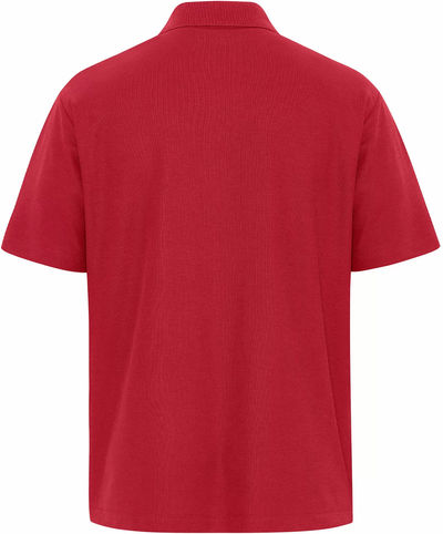Am image of a Custom Coal Harbour Everyday Blend Polo in Red!