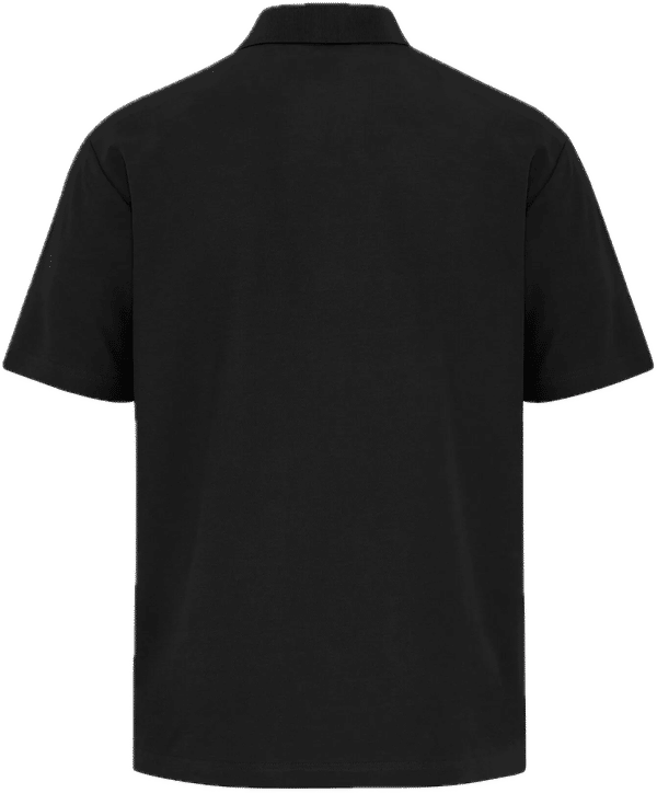Am image of a Custom Coal Harbour Everyday CVC Polo in Black!