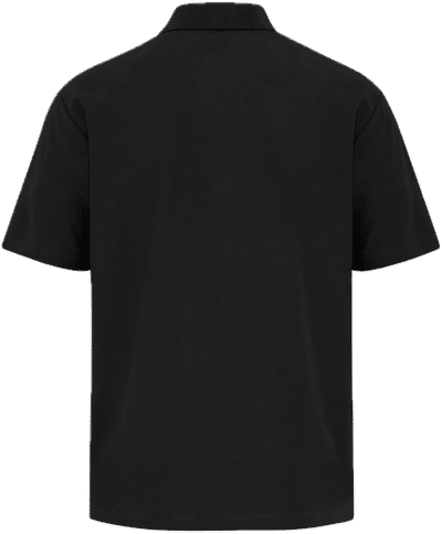 Am image of a Custom Coal Harbour Everyday CVC Polo in Black!