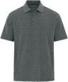 Am image of a Custom Coal Harbour Everyday CVC Polo in Dark Heather Grey!