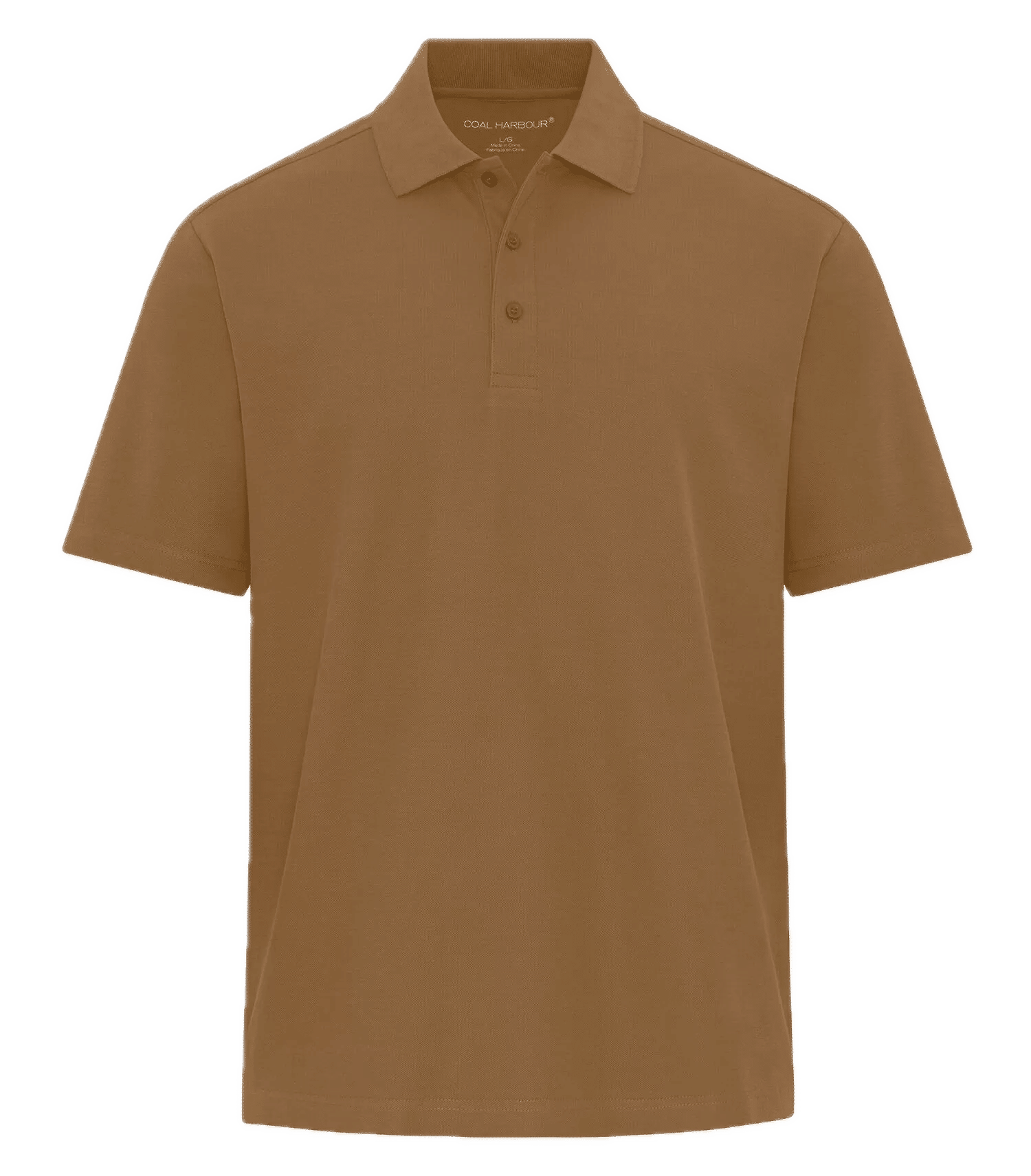 Coal Harbour Everyday CVC Polo in Duck Brown