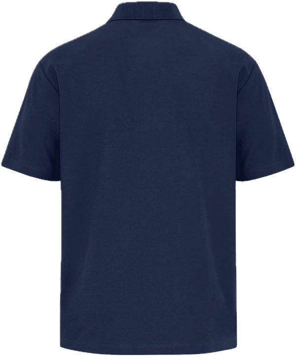 Am image of a Custom Coal Harbour Everyday CVC Polo in True Navy!