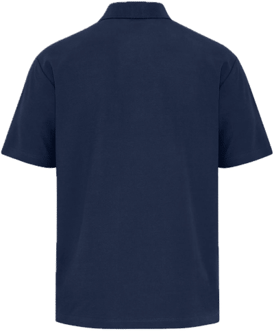 Am image of a Custom Coal Harbour Everyday CVC Polo in True Navy!