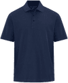 Am image of a Custom Coal Harbour Everyday CVC Polo in True Navy!