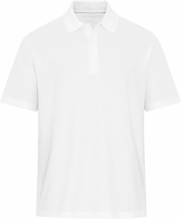 Am image of a Custom Coal Harbour Everyday CVC Polo in White!