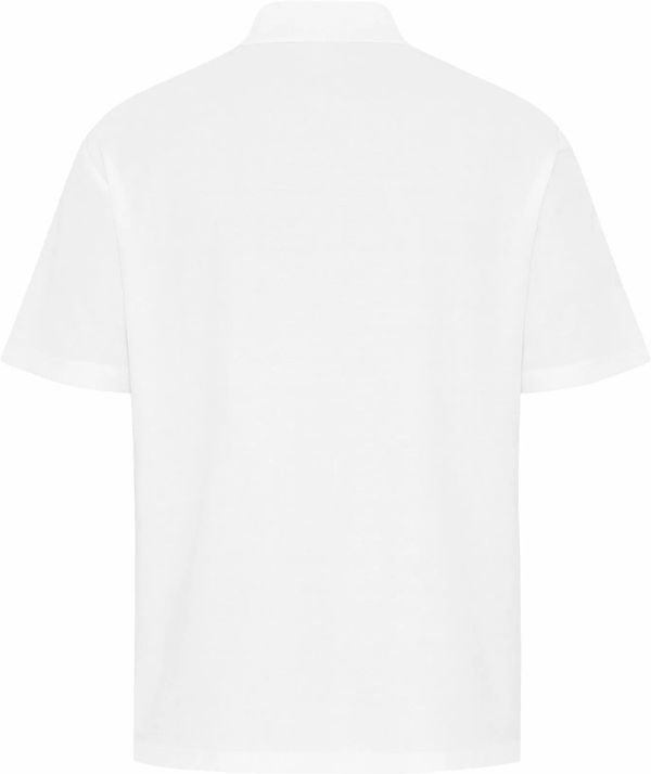 Am image of a Custom Coal Harbour Everyday CVC Polo in White!