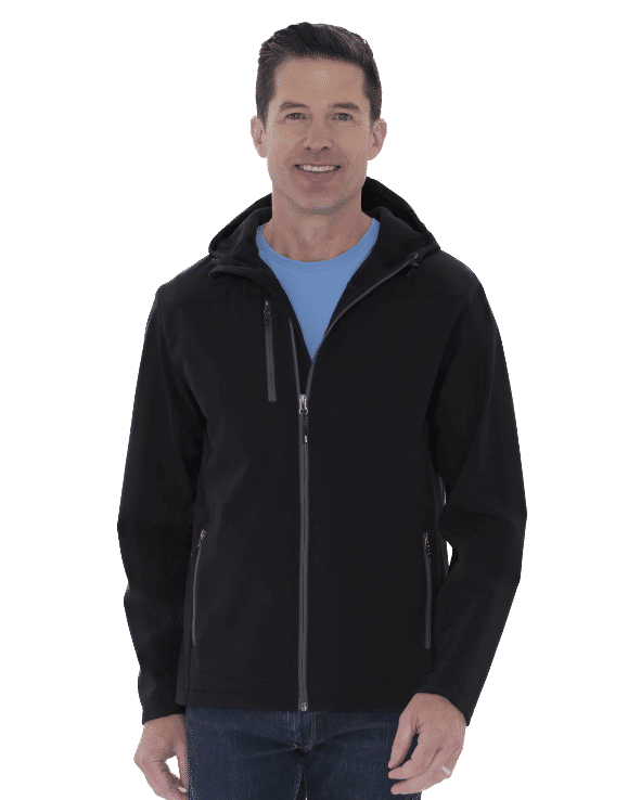 Coal Harbour Everyday Hooded Water Repellent Stretch Soft Shell Jacket
