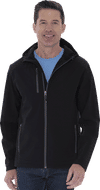 An image of a Custom Coal Harbour Everyday Hooded Water Repellent Stretch Soft Shell Jacket!