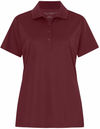 Am image of a Custom Coal Harbour Everyday Snag Resistant Ladies Polo in Maroon!
