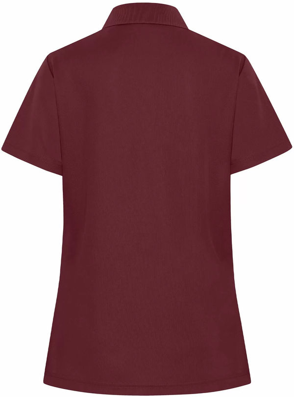 Am image of a Custom Coal Harbour Everyday Snag Resistant Ladies Polo in Maroon!