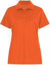 Am image of a Custom Coal Harbour Everyday Snag Resistant Ladies Polo in Orange!
